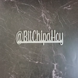 Personalized Metal Sign – Semi Cursive Font