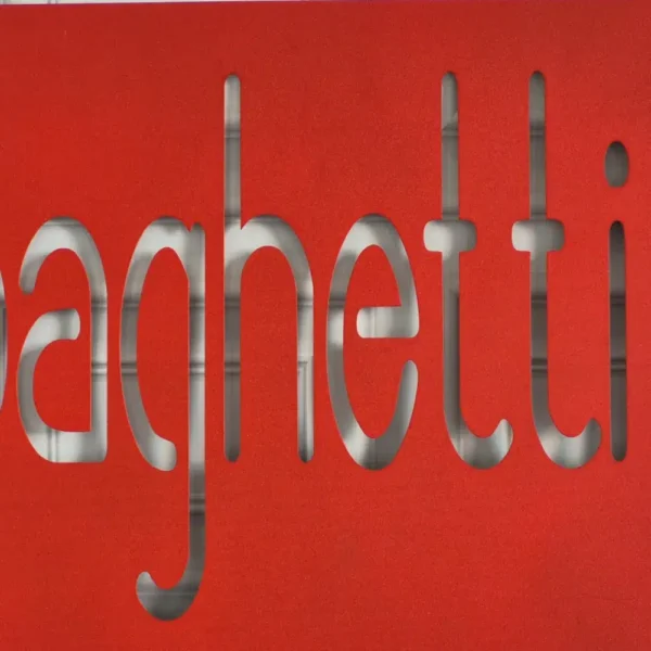 Custom Name Metal Sign – Elegant Thin Design - Image 3
